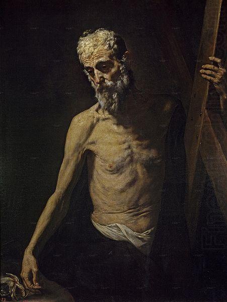 Jose de Ribera Andreas, Apostel china oil painting image